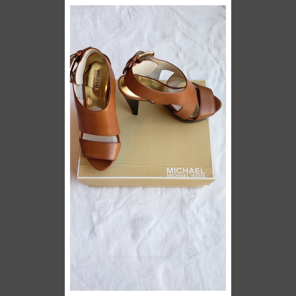 Michael Kors Carla Platform Heels
